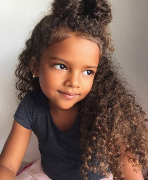 27 Cutest Curly Hairstyles for Girls Little Girls Toddlers Kids