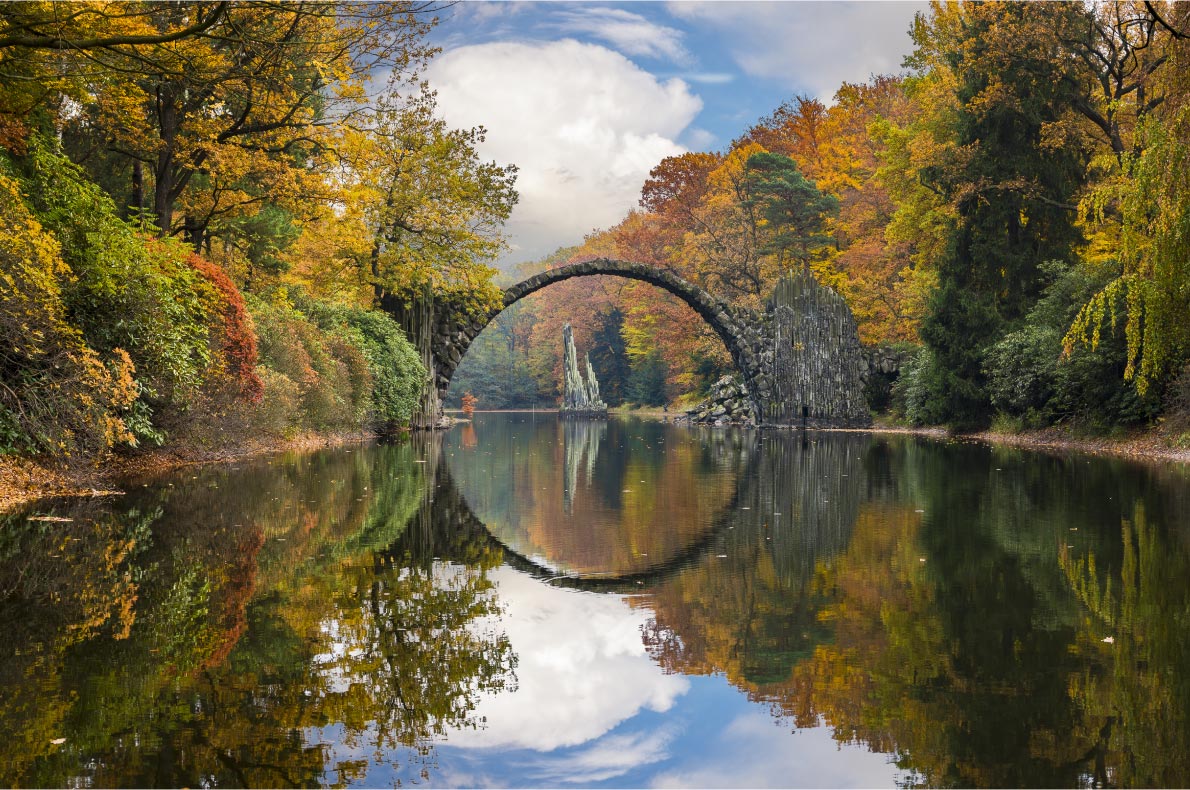 Best Natural Wonders in Germany - Devil's Bridge in Kromlau - Copyright Mike Mareen - European Best Destinations