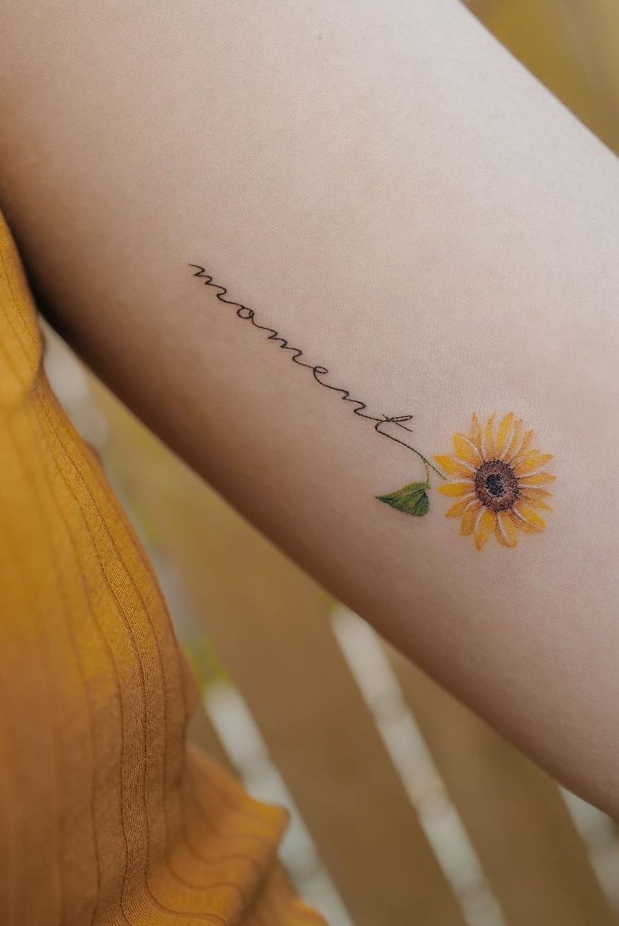 Sunflower tattoo meaning and top 50 designs  Legitng