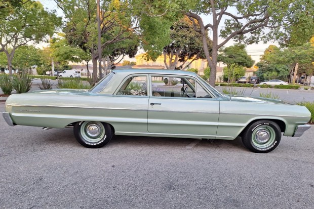 No Reserve: 409-Powered 1964 Chevrolet Bel Air 2-Door Sedan 4-Speed