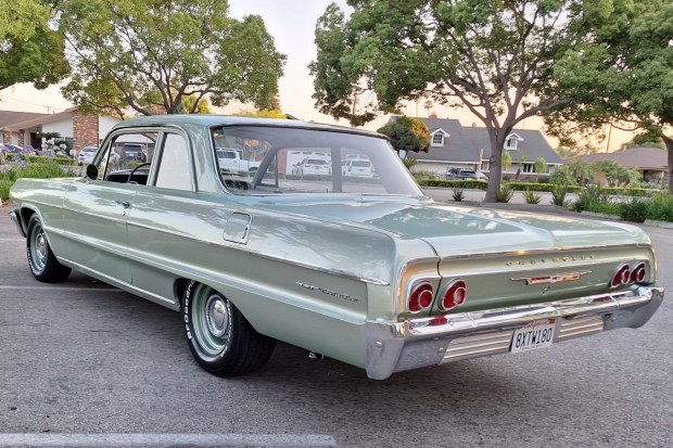 No Reserve: 409-Powered 1964 Chevrolet Bel Air 2-Door Sedan 4-Speed