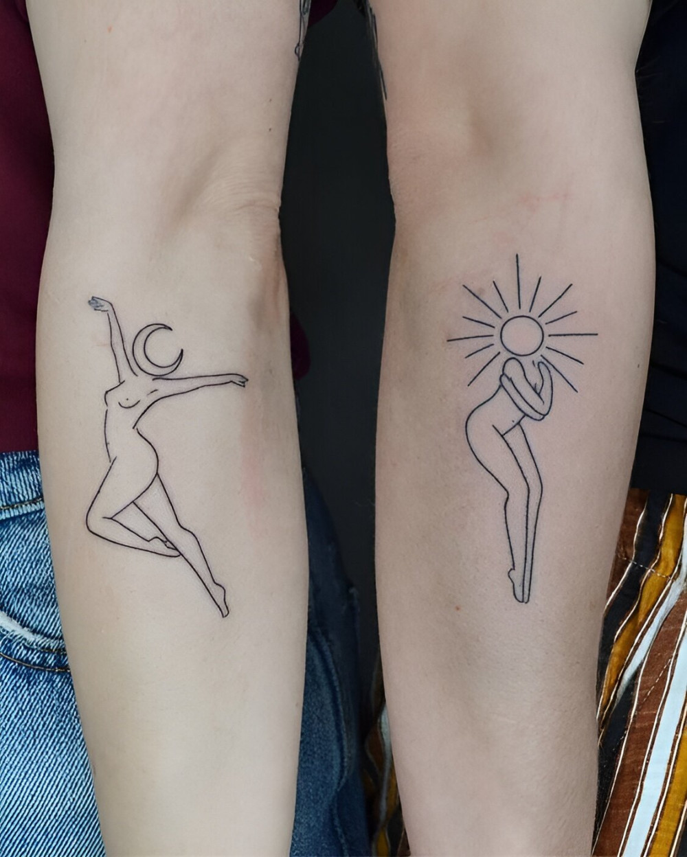 27 Best Matching Tattoos Ideas For Best Friends - 213