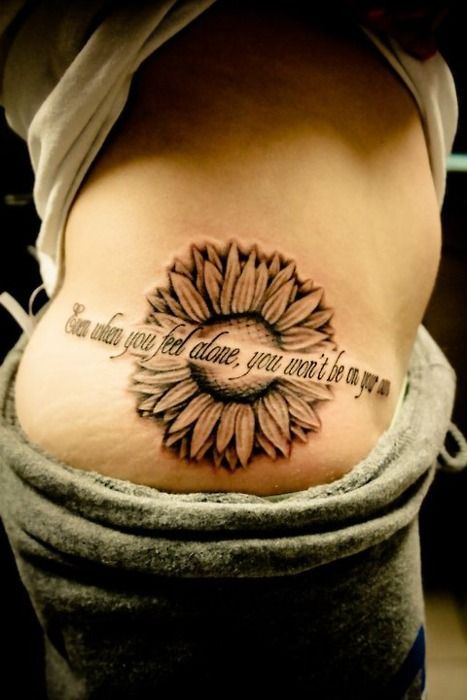 Sunflower Tattoo Meaning Revealed  Designs