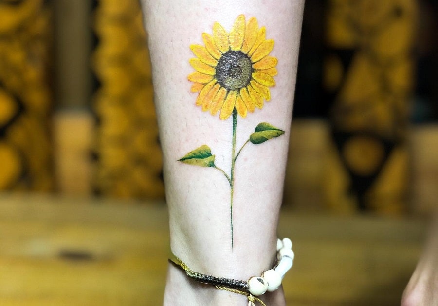 An EasytoFollow Guide To Sunflower Tattoo Meanings and Styles