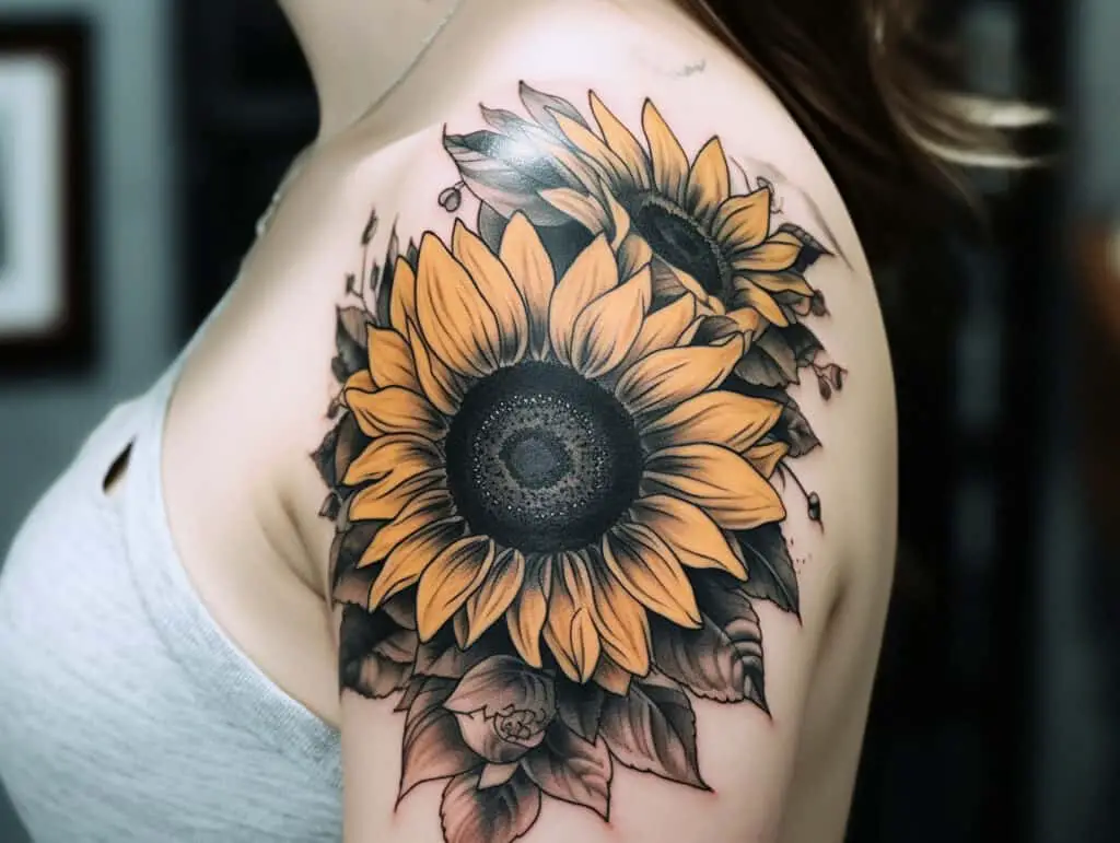 22 Cute Sunflower Tattoo Ideas with Meanings