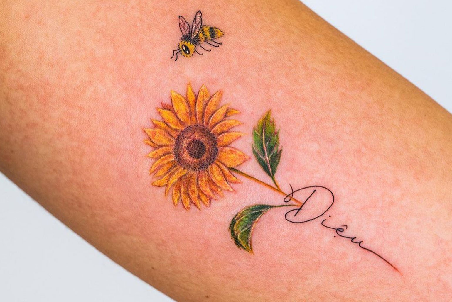 250 Amazing Sunflower Tattoo Designs with Meanings and Ideas  Body Art Guru