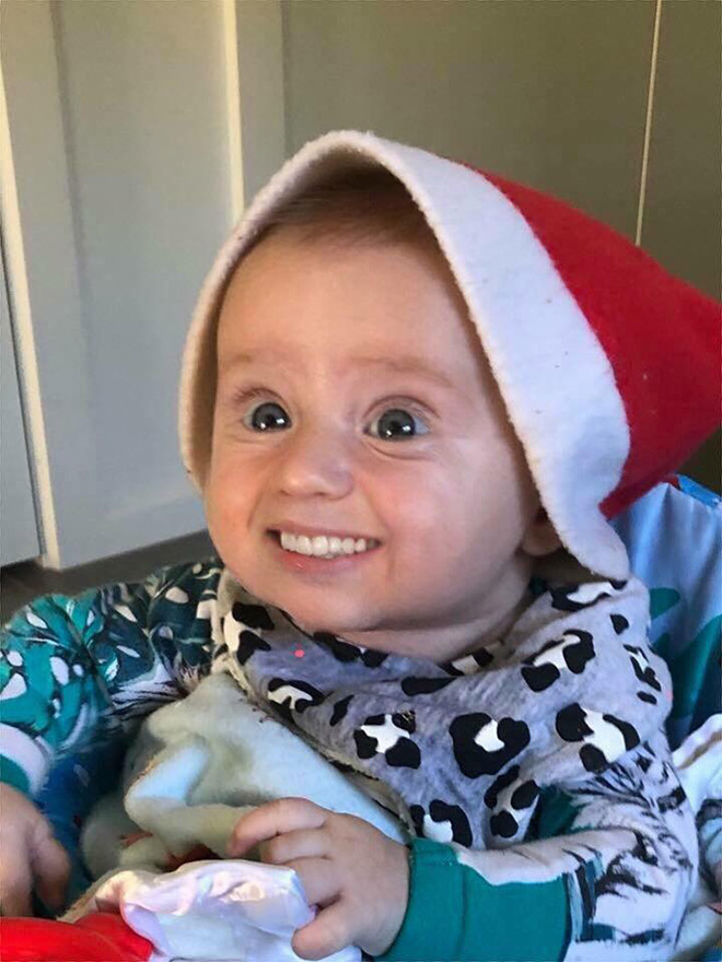 Babies with adult teeth look terrifying.