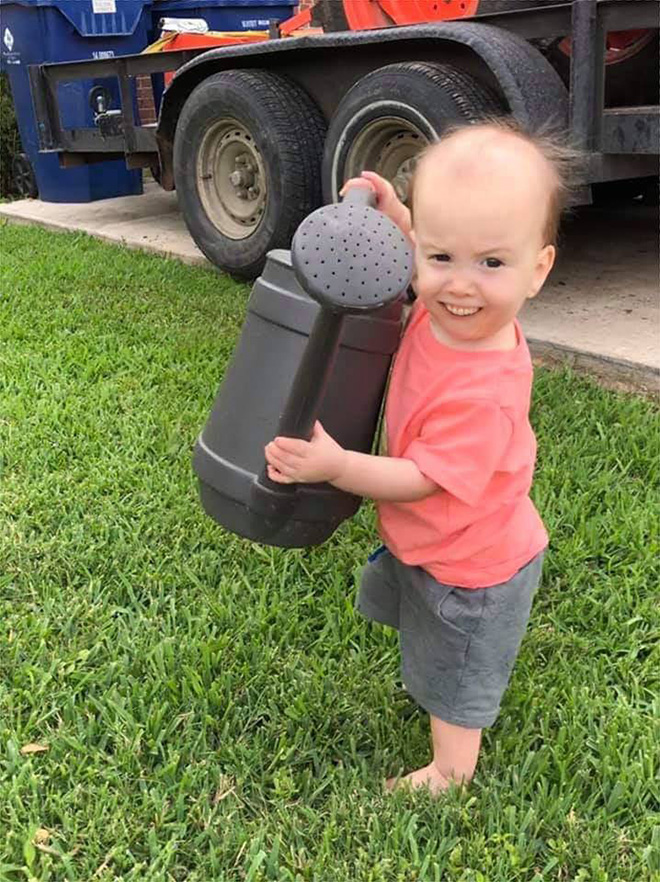 Babies with adult teeth look terrifying.